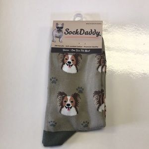 Sock Daddy-Papillon: Size: OSFM